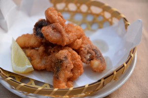 deep-fried octopus